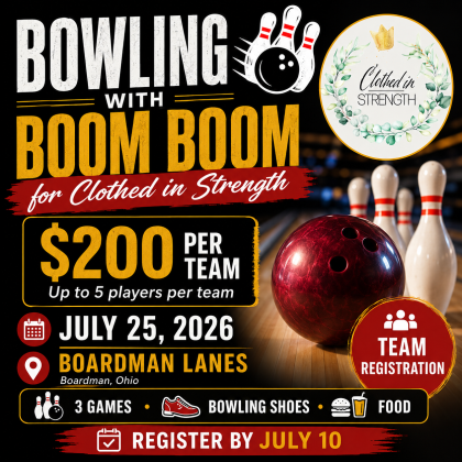 Bowling with Boom Boom Team Registration
